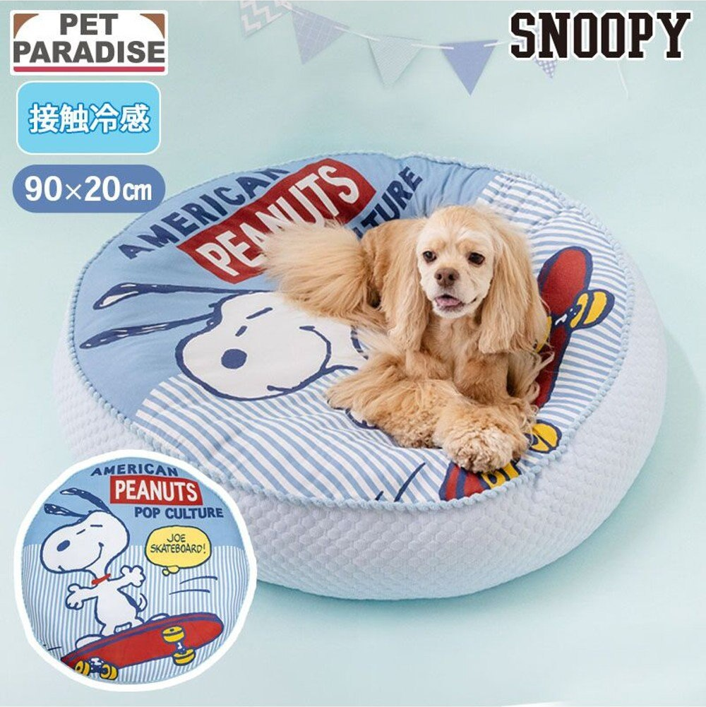 Snoopy Skateboard Cushion Cooling Bed