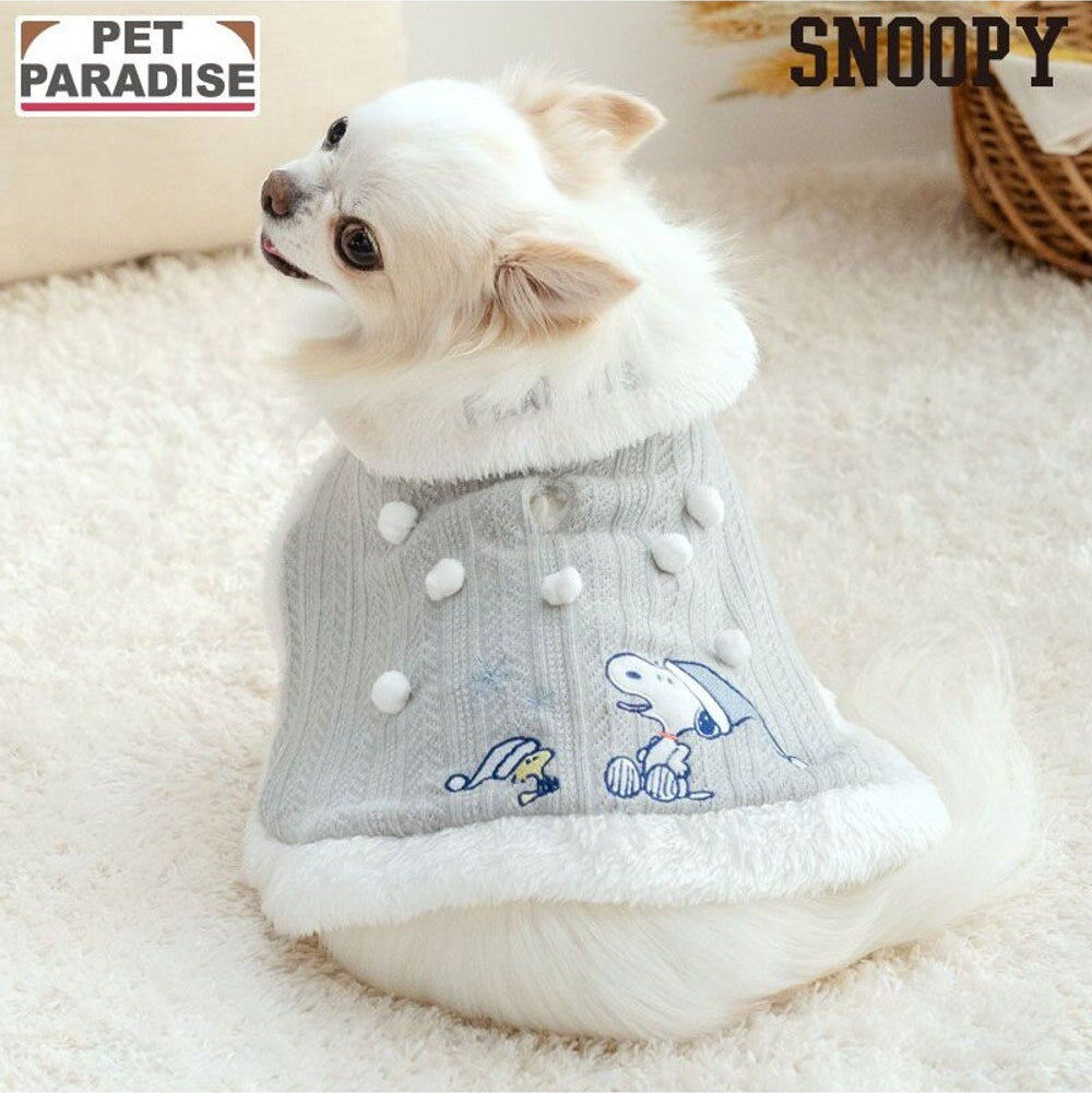 [Coming Soon]Snoopy & Woodstock Snow Poncho