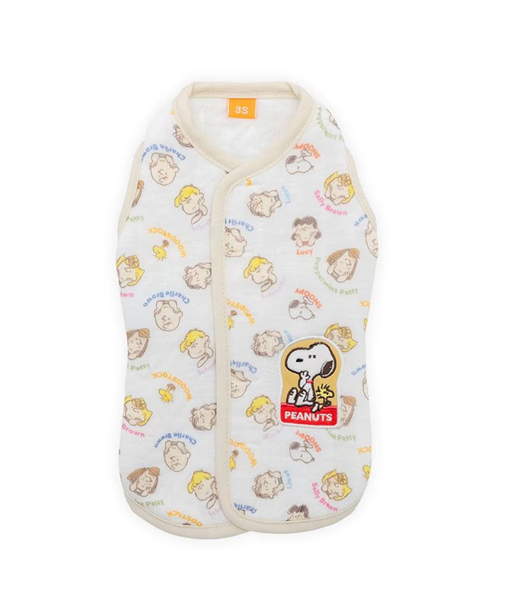 Snoopy Cheek-Resting Quilted Vest