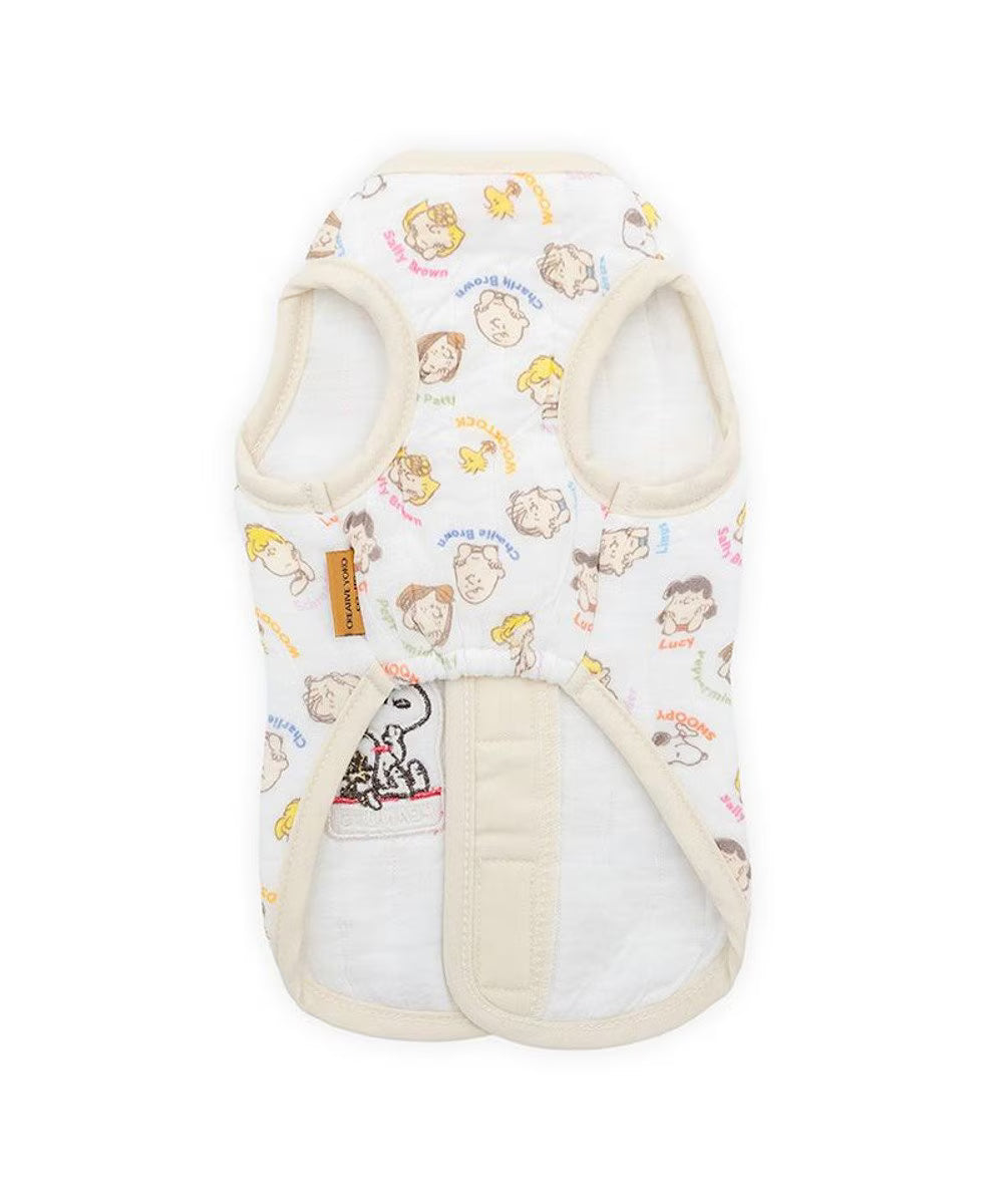 Snoopy Cheek-Resting Quilted Vest