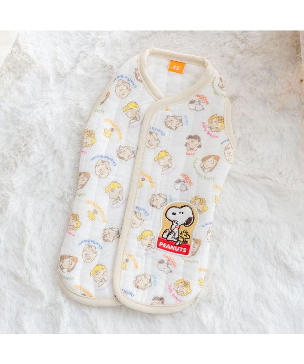 Snoopy Cheek-Resting Quilted Vest