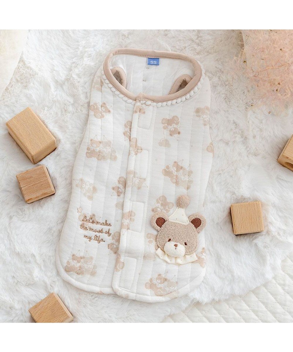 Fluffy Bear Quilted Vest