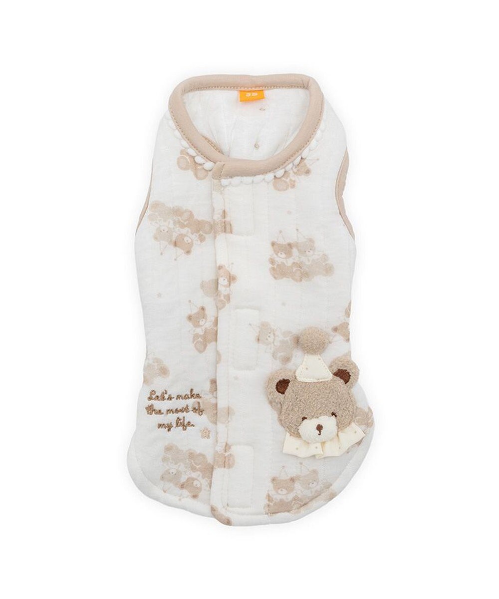 Fluffy Bear Quilted Vest