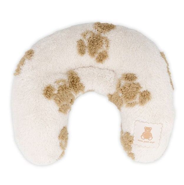 Bear Woven Far Infrared Boa Pillow