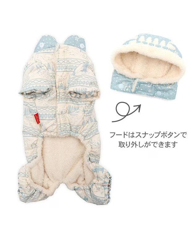 Snoopy Far Infrared Winter Romper