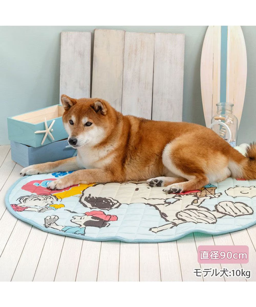Snoopy Summer Vacation Ice-cream Cooling Soft Mat