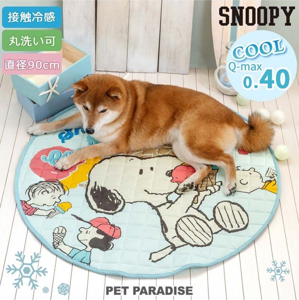 Snoopy Summer Vacation Ice-cream Cooling Soft Mat