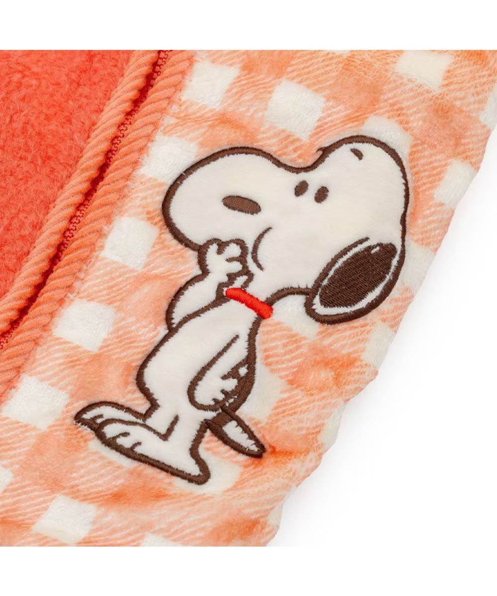 [Coming Soon]Snoopy Cookie Boa Zip Vest