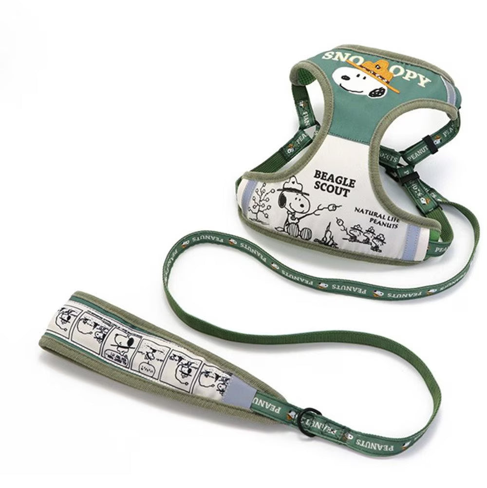Snoopy Beagle Scout Harness & Leash